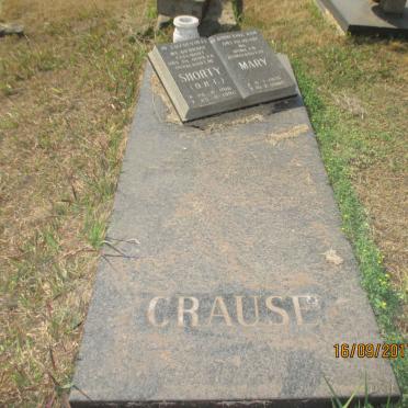 CRAUSE D.H.T 1916-1995 &amp; Mary 1920-2005