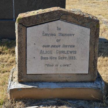 CURLEWIS Alice -1933