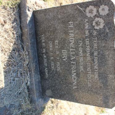 DRY Petronella Francina 1935-1935