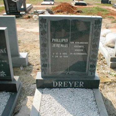 DREYER Phillipus Jeremias 1925-199?