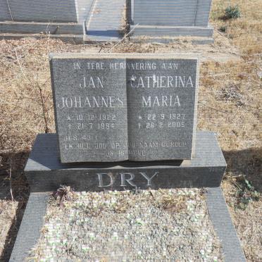 DRY Jan Johannes 1922-1994 &amp; Catherina Maria 1927-2005