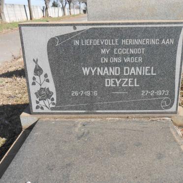 DEYZEL Wynand Daniel 1936-1973