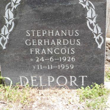 DELPORT Stephanus Gerhardus Francois 1926-1959