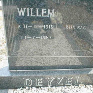 DEYZEL Willem 1919-1983