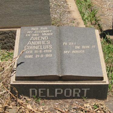 DELPORT Arend Andries Corneluis 1919-1961