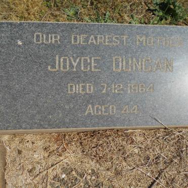 DUNCAN Joyce -1964