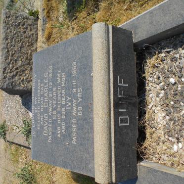 DUFF David Charles -1964 &amp; Ivy -1969