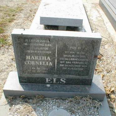 ELS Martha Cornelia 19?0-1997