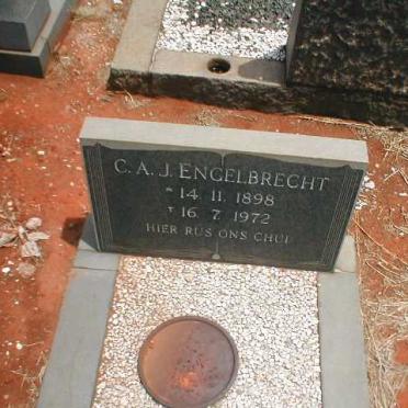ENGELBRECHT C.A.J. 1898-1972
