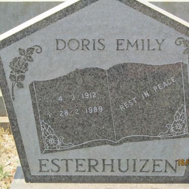 ESTERHUIZEN Doris Emily 1912-1989