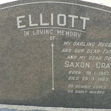 ELLIOTT Saxon Gray 1907-1963