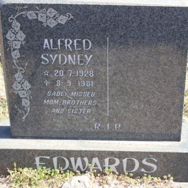 EDWARDS Alfred Sydney 1928-1981