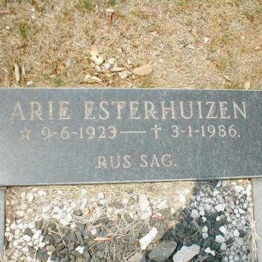 ESTERHUIZEN Arie 1923-1986
