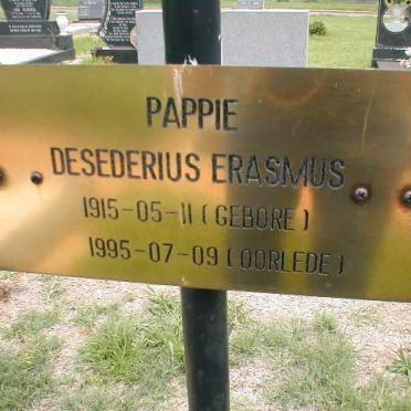 ERASMUS Desederius 1915-1995