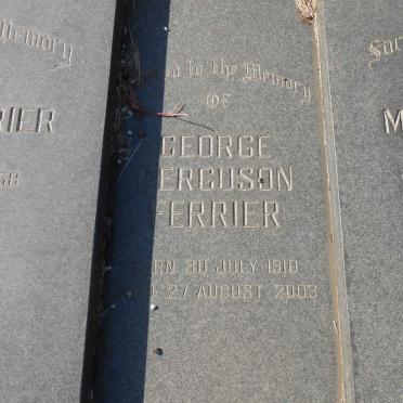 FERRIER George Ferguson 1910-2003