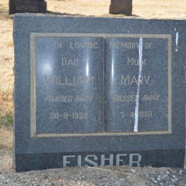 FISHER William -1932 &amp; Mary -1953