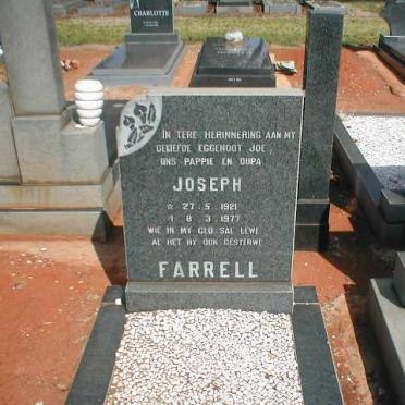 FARRELL Joseph 1921-1977