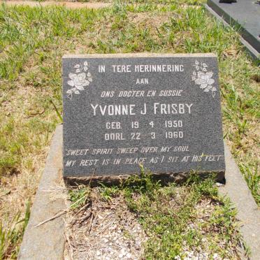 FRISBY Yvonne J. 1950-1960
