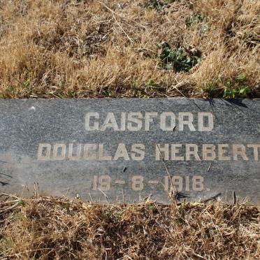 GAISFORD Douglas Herbert -1918