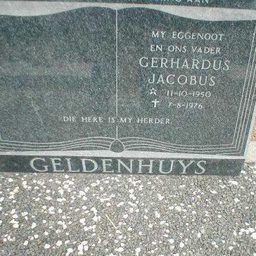 GELDENHUYS Gerhardus Jacobus 1950-1976