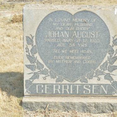 GERRITSEN Johan August -1955