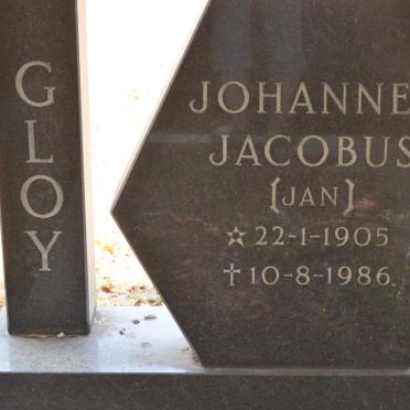 GLOY Johannes Jacobus 1905-1986 &amp; Hendrina Johanna 1912-1994