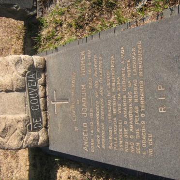 GOUVEIA Angelo Joaquim Homen, de 1931-1961