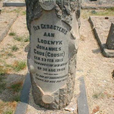 GOUS Lodewyk Johannes 1915-1946