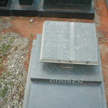 GOOSEN Pieter Johan 1945-1979