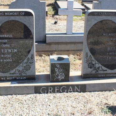 GREGAN John Edwin 1920-2004 &amp; Bessie 1924-1984