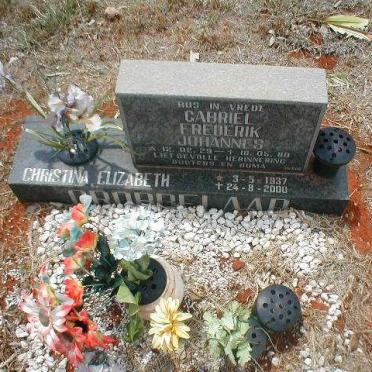 GROBBELAAR Gabriel Frederik Johannes 1929-1980 &amp; Christina Elizabeth 1937-2000
