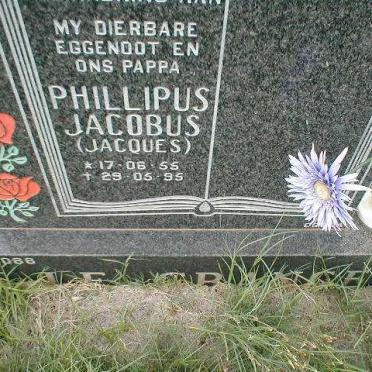 GRANGE Phillipus Jacobus, le 1955-1995