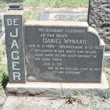 JAGER Daniel Wynand, de 1889-1959