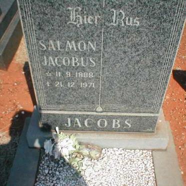 JACOBS Salmon Jacobus 1888-1971
