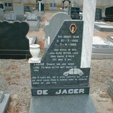 JAGER Lardus, de 1966-1988