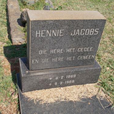 JACOBS Hennie 1969-1969