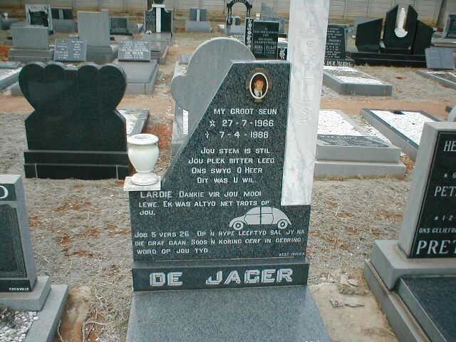JAGER Lardus, de 1966-1988