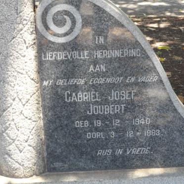 JOUBERT Gabriël Josef 1940-1963
