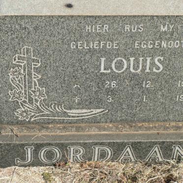 JORDAAN Louis 1923-1983
