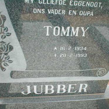 JUBBER Tommy 1934-1993