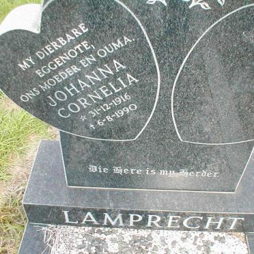LAMPRECHT Johanna Cornelia 1916-1990