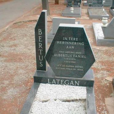 LATEGAN Albertus Daniel 1978-1988