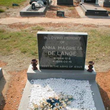 LANGE Anna Magrieta, de 1964-1998