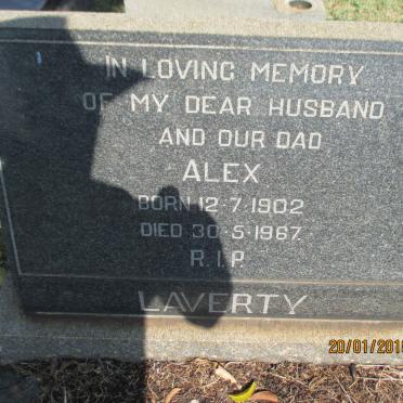 LAVERTY Alex 1902-1967