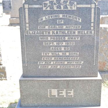 LEE Elizabeth Kathleen Helen -1939
