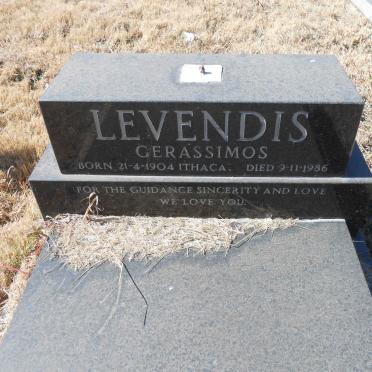 LEVENDIS Gerassimos 1904-1986