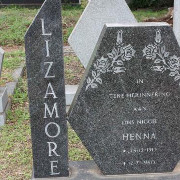 LIZAMORE Henna 1913-1980