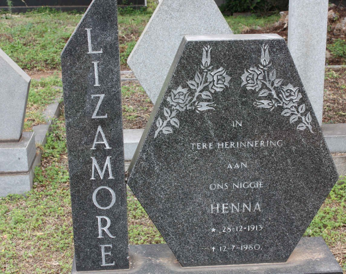 LIZAMORE Henna 1913-1980