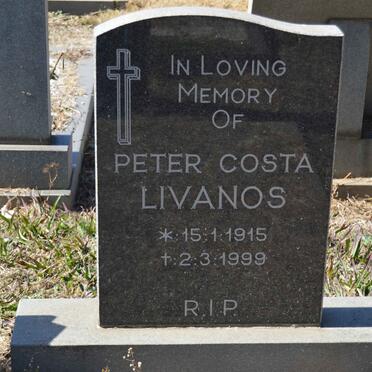 LIVANOS Peter Costa 1915-1999
