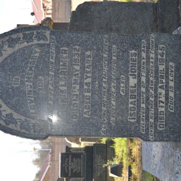 LORIMER Annie -1932 :: LORIMER Isoabel JONES -1945